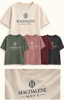 Oversized MAGDALENE MOVE tees