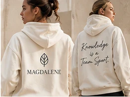 Cream “Knowledge is a team sport” hoodie